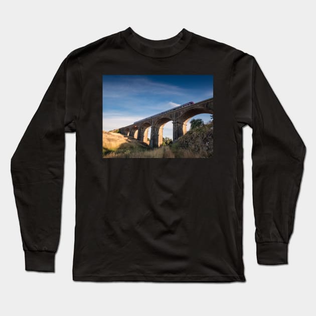 Malmsbury Viaduct Long Sleeve T-Shirt by LukeDavidPhoto